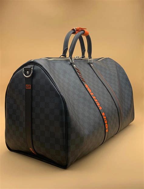 louis vuitton cobalt keepall|louis vuitton keepall.